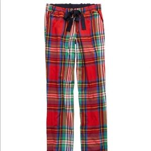 Aerie Plaid Flannel Sz Small Long Pajama Bottoms